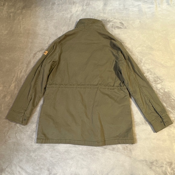 Tentree Field Jacket Women's Medium Green Military Utility Chore Coat Farm Army - Picture 11 of 11